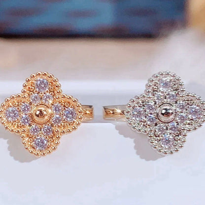 ¡®Glow Jewelry¡¯CLOVER DIAMOND RING