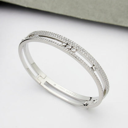 [Glow Jewelry]Move Romane pavé bangle