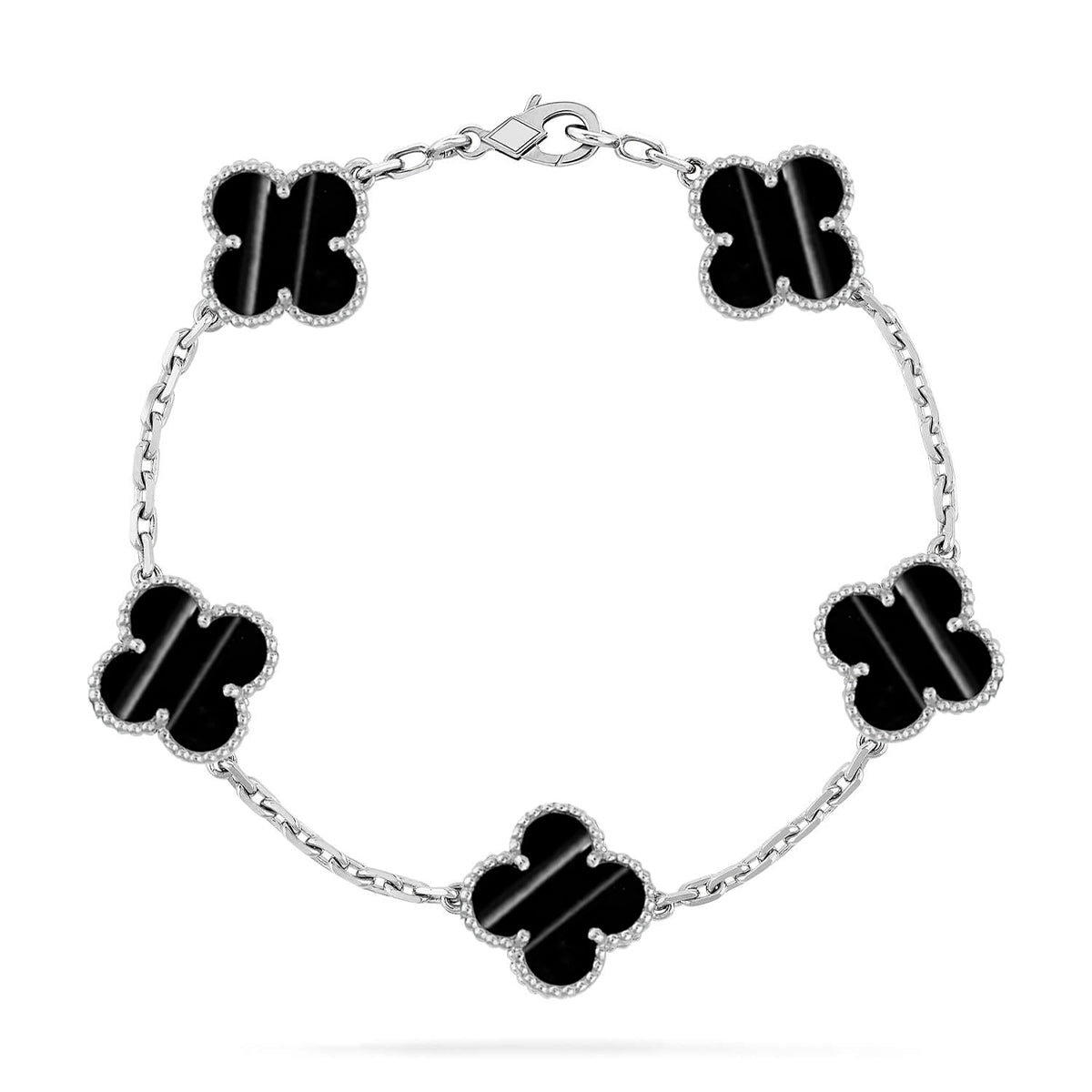 [Glow Jewelry]New  CLOVER 5 MOTIF PULSAR STONE BRACELET COLLECTION