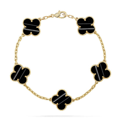 [Glow Jewelry]New  CLOVER 5 MOTIF PULSAR STONE BRACELET COLLECTION