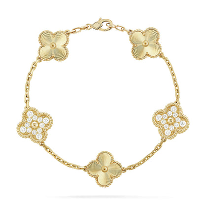 [Glow Jewelry]New  CLOVER 5 MOTIF LASER BRACELET COLLECTION