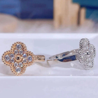 ¡®Glow Jewelry¡¯CLOVER DIAMOND RING