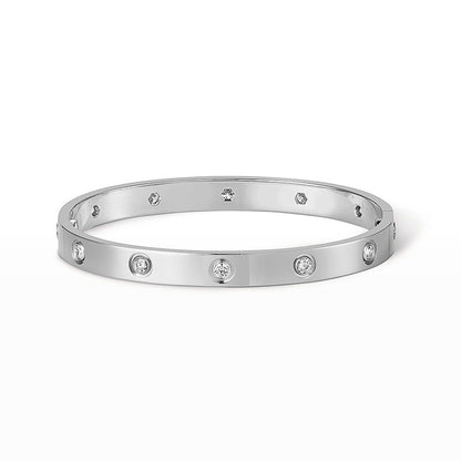 [Glow Jewelry]LOVE BRACELET 6.1MM 10 DIAMONDS