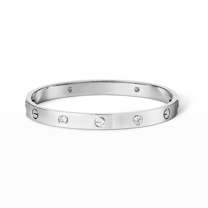 ¡®Glow Jewelry¡¯LOVE BRACELET 6.1MM 4 DIAMONDS