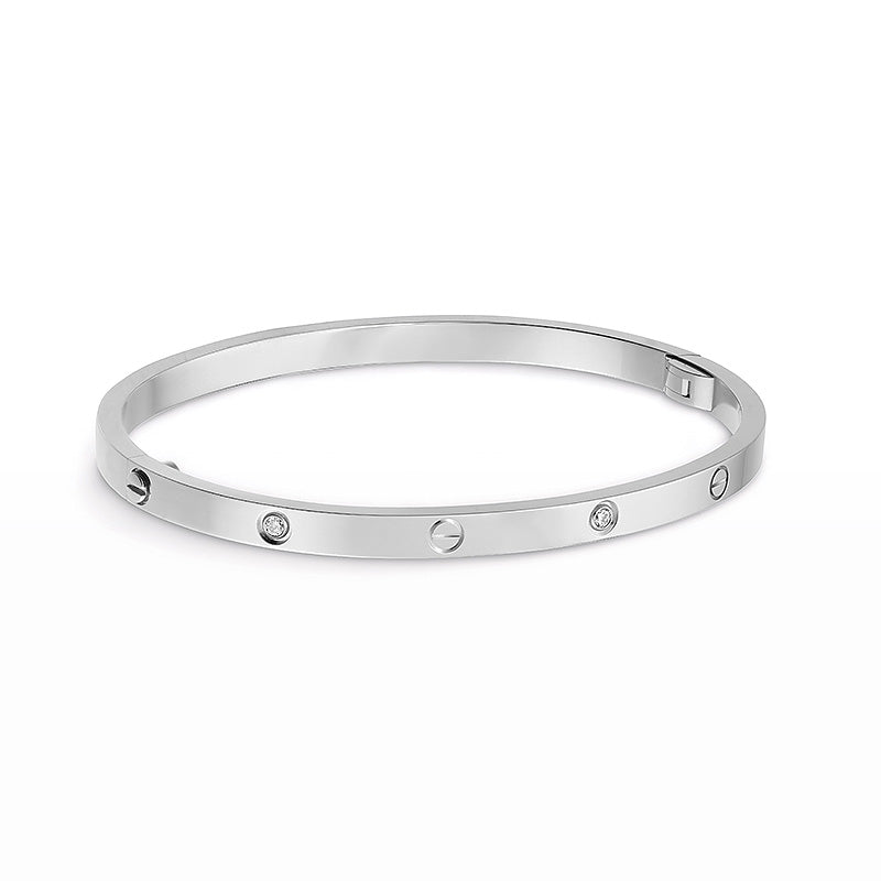 ¡®Glow Jewelry¡¯LOVE BRACELET 3.65MM 6 DIAMONDS