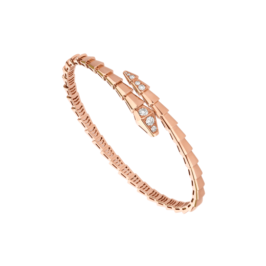 [Glow Jewelry]SERPENTI BRACELET DIAMONDS PINK GOLD