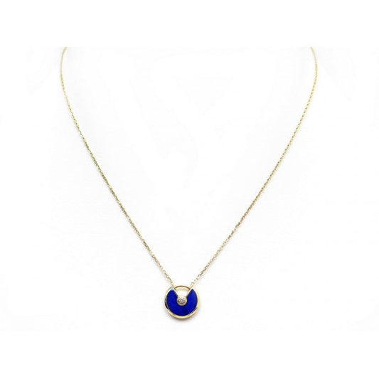¡®Glow Jewelry¡¯AMULETTE ROSE GOLD AGATE NECKLACE