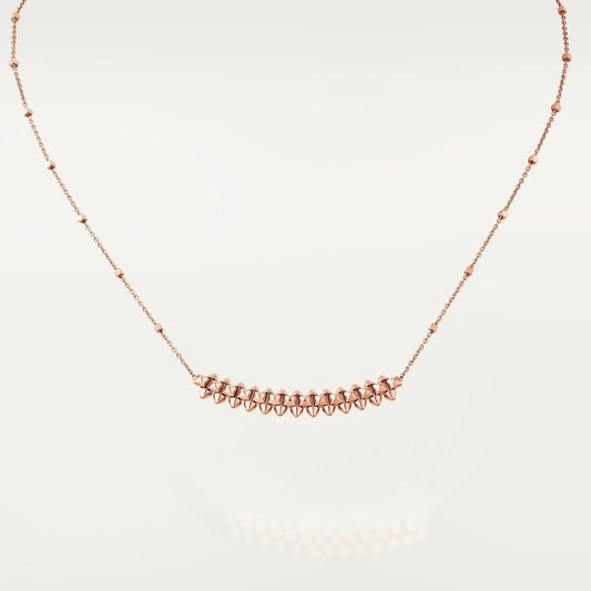 ¡®Glow Jewelry¡¯CLASH PINK GOLD NECKLACE