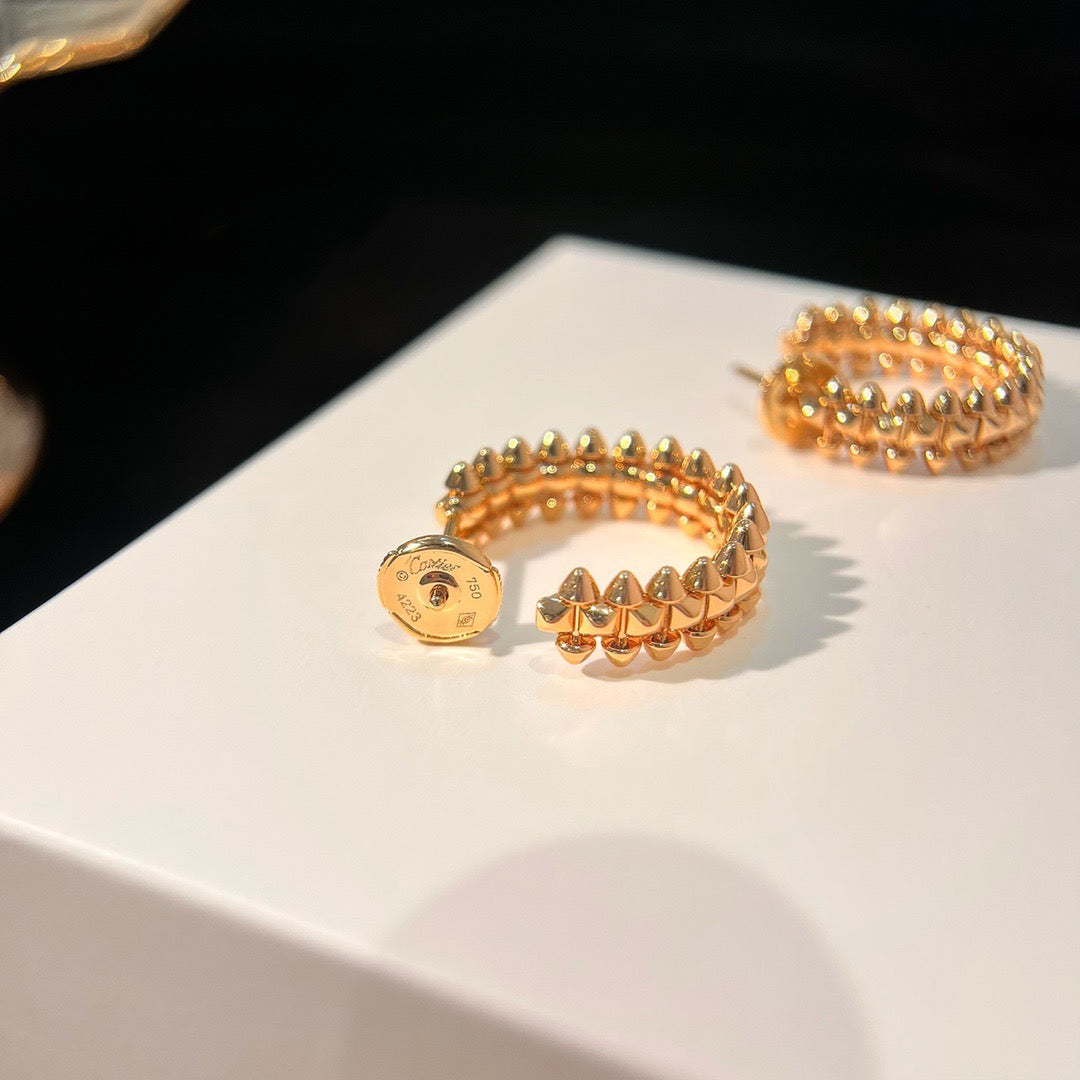 ¡®Glow Jewelry¡¯CLASH SMALL HOOP EARRINGS