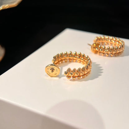 ¡®Glow Jewelry¡¯CLASH SMALL HOOP EARRINGS