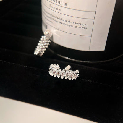 [Glow Jewelry]CLASH SMALL HOOP EARRINGS