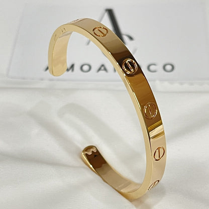 ¡®Glow Jewelry¡¯LOVE BRACELET 6.1MM OPEN CUFF