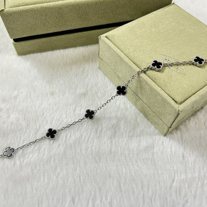 [¡®Glow Jewelry¡¯]CLOVER 6 MOTIF  ONYXS BRACELET