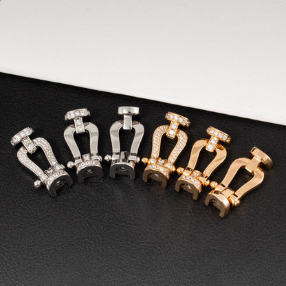 ¡®Glow Jewelry¡¯ホースシュー ブレスレット（ラージ・ダイヤなし）ゴールド