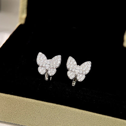 ¡®Glow Jewelry¡¯BUTTERFLY ALL DIAMOND EARRINGS