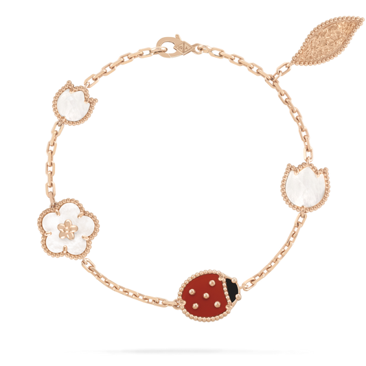 [Glow Jewelry]LUCKY SPRING 5 MOTIF BRACELET