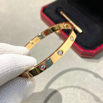 ¡®Glow Jewelry¡¯LOVE BRACELET 6.1MM 10 DIAMONDS
