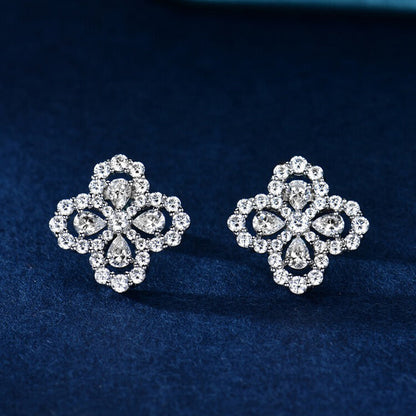 ¡®Glow Jewelry¡¯LOOP EARRINGS FULL MOTIF DIAMOND 16MM