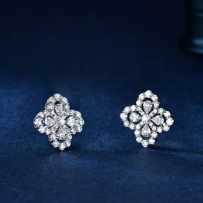¡®Glow Jewelry¡¯LOOP EARRINGS FULL MOTIF DIAMOND 16MM