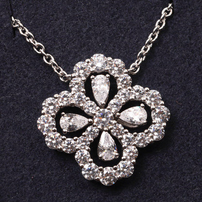 ¡®Glow Jewelry¡¯LOOP NECKLACE FULL MOTIF DIAMOND 16MM MULTIPLE COLORS