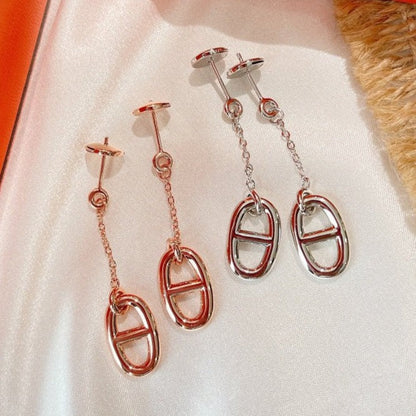 [Glow Jewelry]CHAINE TASSEL EARRINGS