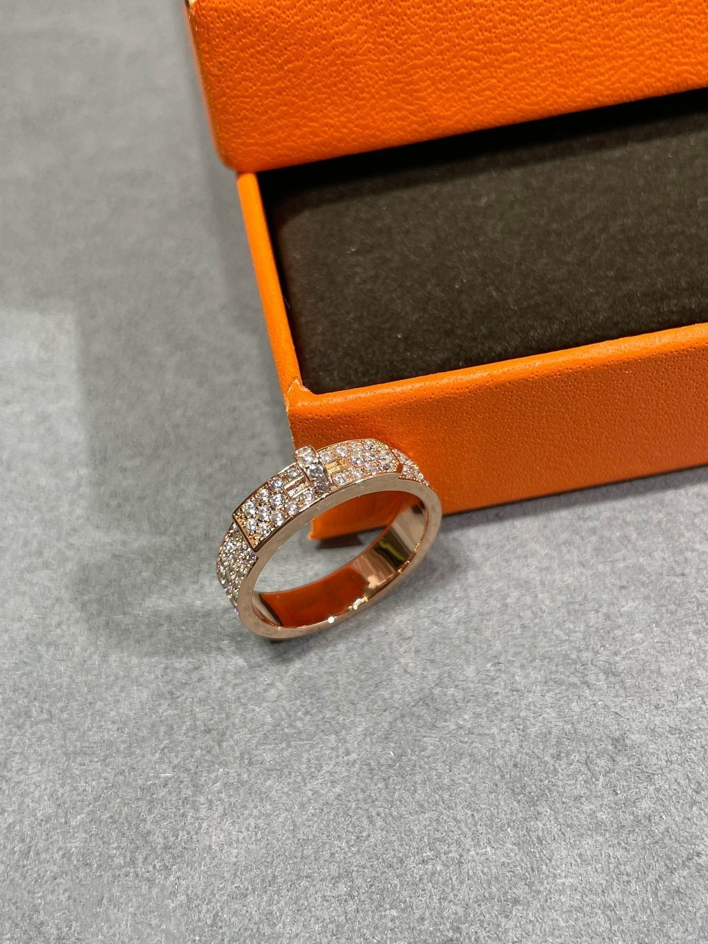 [Glow Jewelry]KELLY PINK GOLD DIAMOND RING