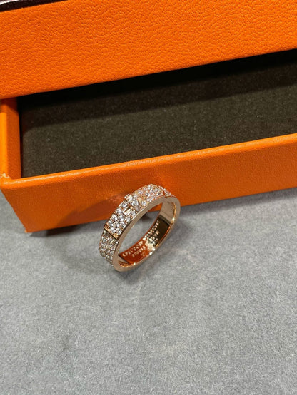 [Glow Jewelry]KELLY PINK GOLD DIAMOND RING