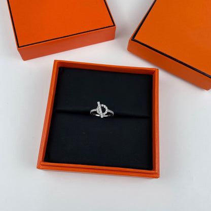 [Glow Jewelry]ECHAPPEE RING SILVER DIAMOND