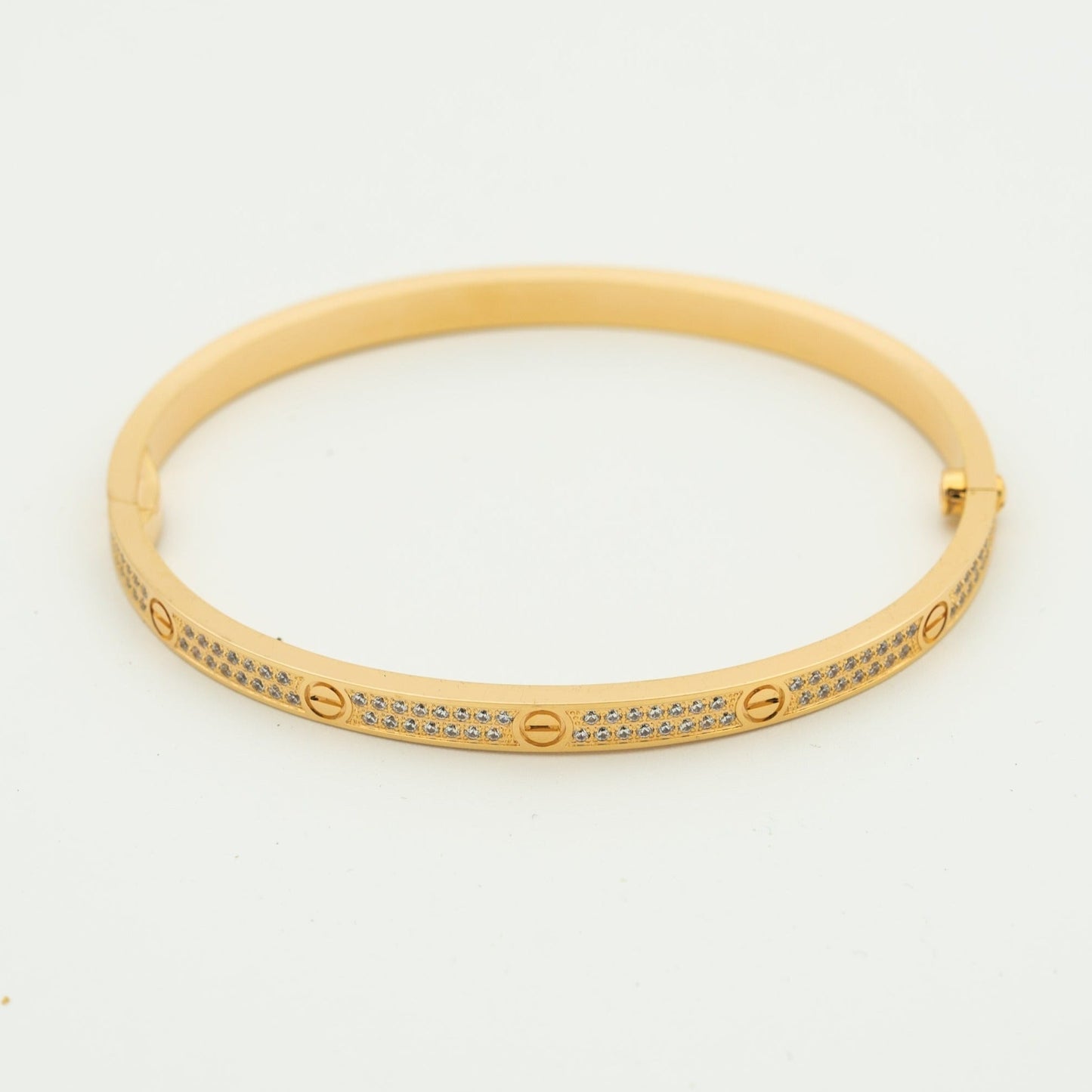 ¡®Glow Jewelry¡¯LOVE BRACELET 3.65MM DIAMOND-PAVED