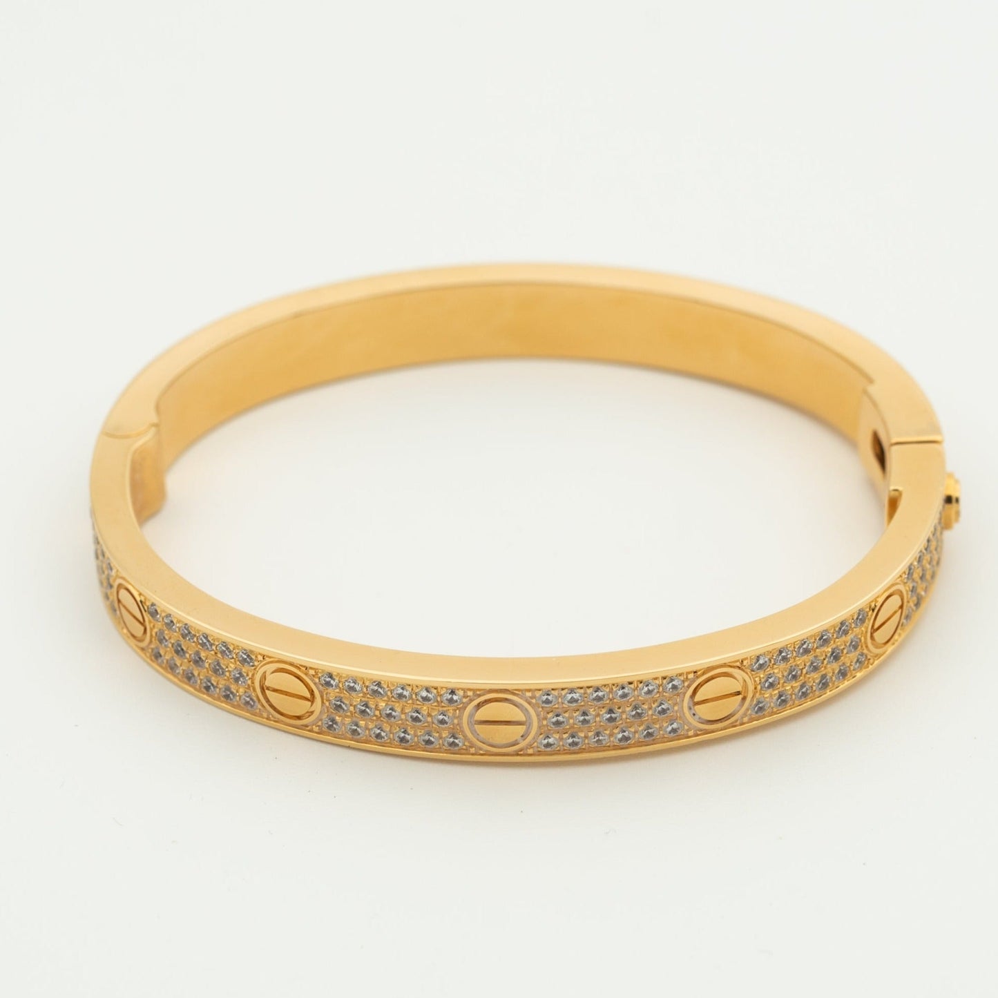 ¡®Glow Jewelry¡¯LOVE BRACELET 6.1MM DIAMOND-PAVED