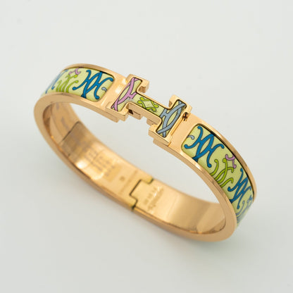 [Glow Jewelry]H BRACELET BEIGE MULTICOLOR