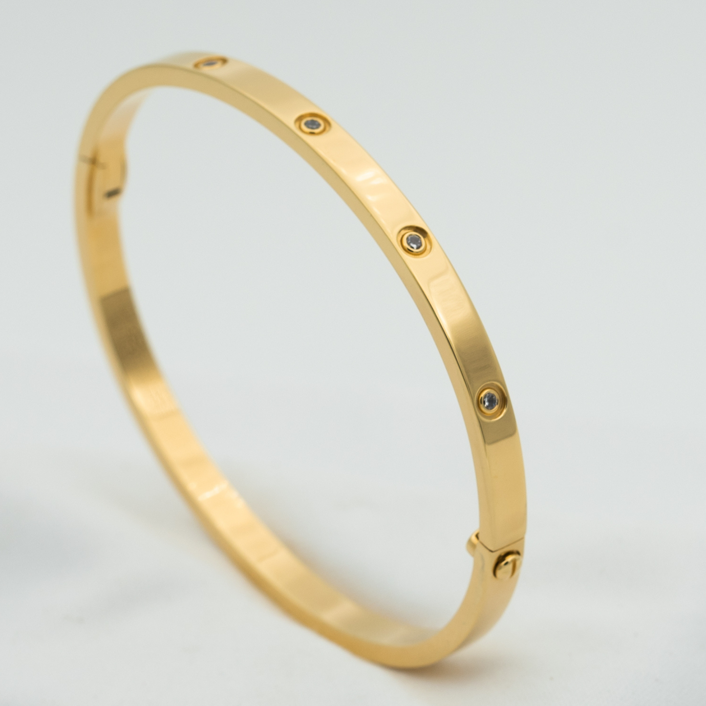 [Glow Jewelry]LOVE BRACELET 3.65MM 10 DIAMONDS