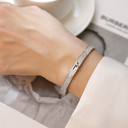 ¡®Glow Jewelry¡¯KELLY BRACELET DIAMOND PAVED