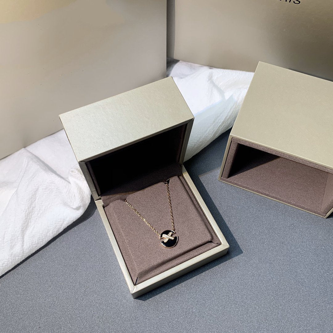 ¡®Glow Jewelry¡¯JEUX DE PINK GOLD DIAMOND NECKLACE