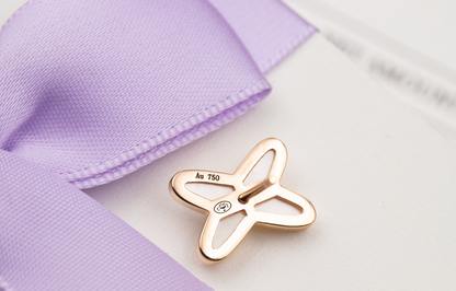 ¡®Glow Jewelry¡¯JEUX DE WHITE MOP PINK GOLD DIAMOND EARRINGS