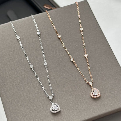 [Glow Jewelry]JOY HEART DIAMOND NECKLACE