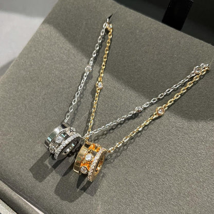 [Glow Jewelry]CHAIN MOVE ROMANE PEDAND NECKLACE
