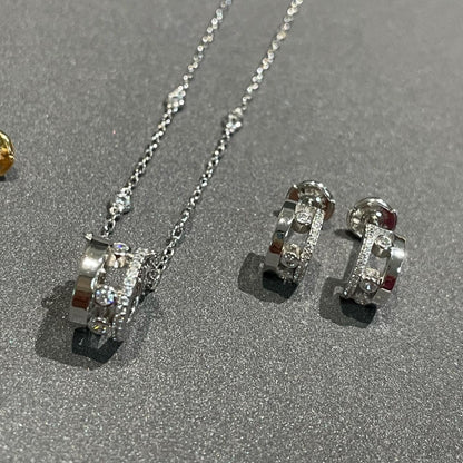 [Glow Jewelry]CHAIN MOVE ROMANE PEDAND NECKLACE