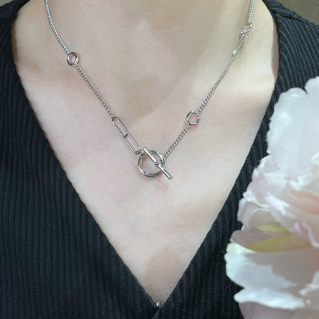 [Glow Jewelry]HM STERLING CHAINE D'ANCRE HEART