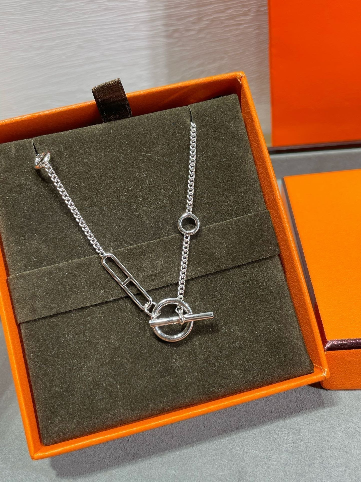 [Glow Jewelry]HM STERLING CHAINE D'ANCRE HEART