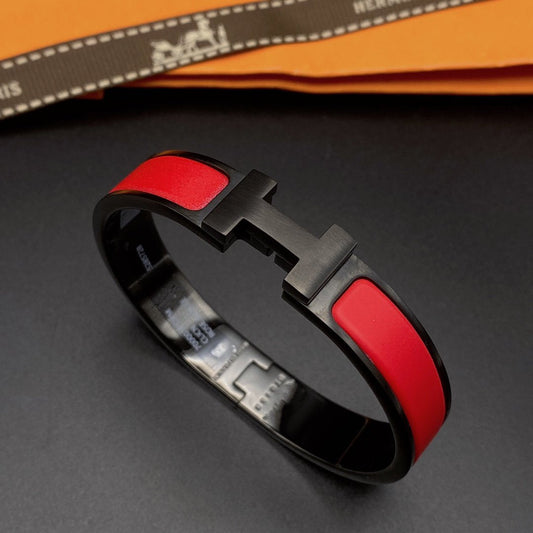 ¡®Glow Jewelry¡¯CLIC HM SO BLACK RED BRACELET