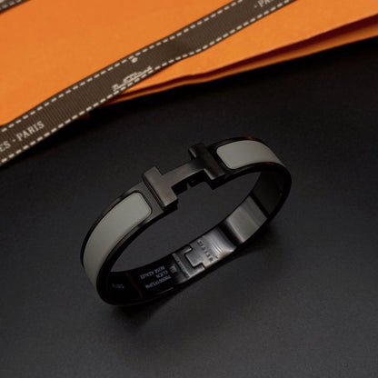 [Glow Jewelry]CLIC HM SO BLACK GREY BRACELET