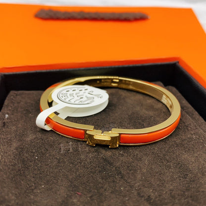 [Glow Jewelry]CLASSIC HM CLIC RED 8MM ENAMEL BRACELET