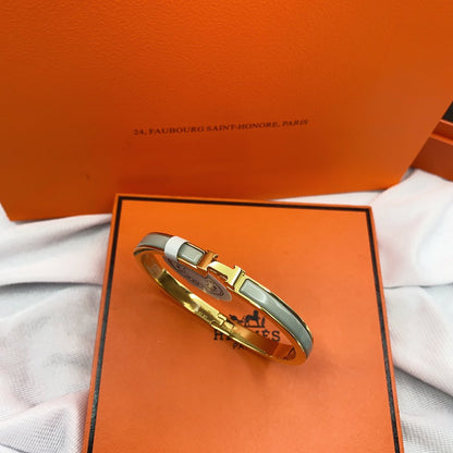 グロウジュエリー クラシック HM クリック グリーン 8MM エナメルブレスレット