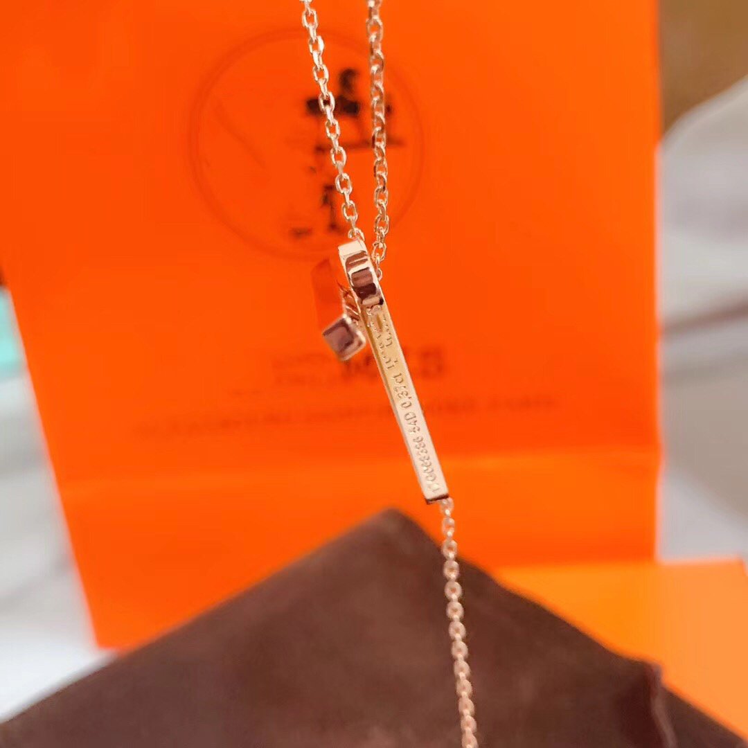 [Glow Jewelry]HM NECKLACE PLATINUM ROSE GOLD DIAMOND