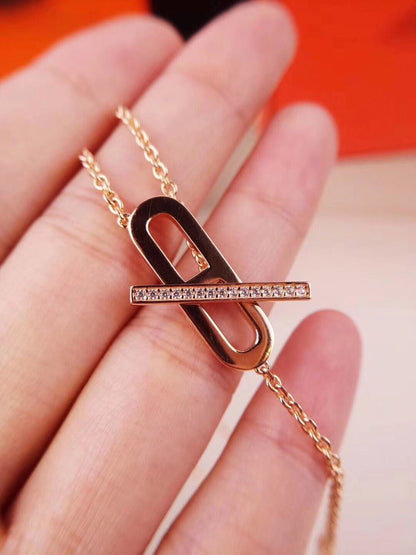 ¡®Glow Jewelry¡¯HM NECKLACE PLATINUM ROSE GOLD DIAMOND