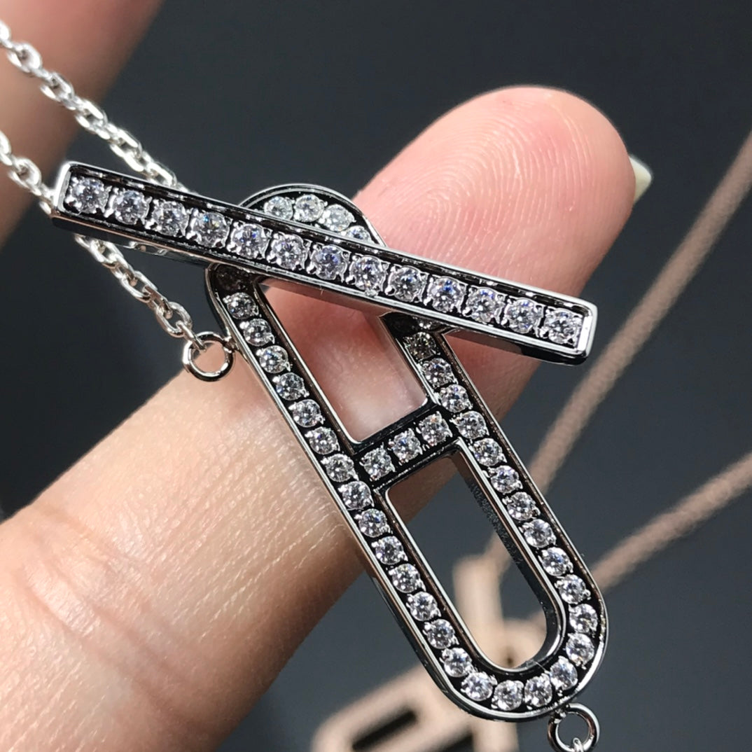 ¡®Glow Jewelry¡¯HM NECKLACE PLATINUM ROSE GOLD DIAMOND