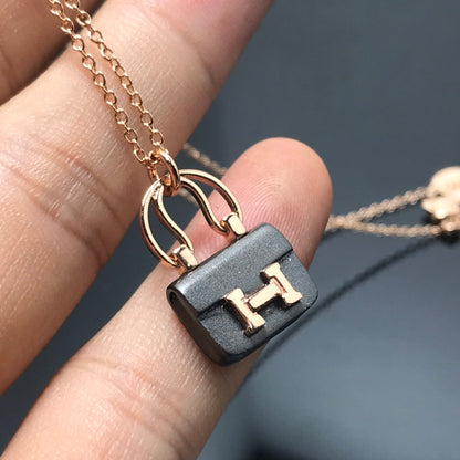 [Glow Jewelry]WOMEN'S HM AMULETTES CONSTANCE PENDANT NECKLACE