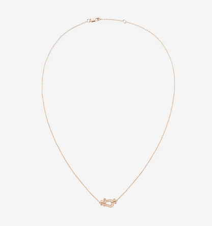 [Glow Jewelry]FORCE 10 DIAMOND PINK GOLD NECKLACE MINI MODEL