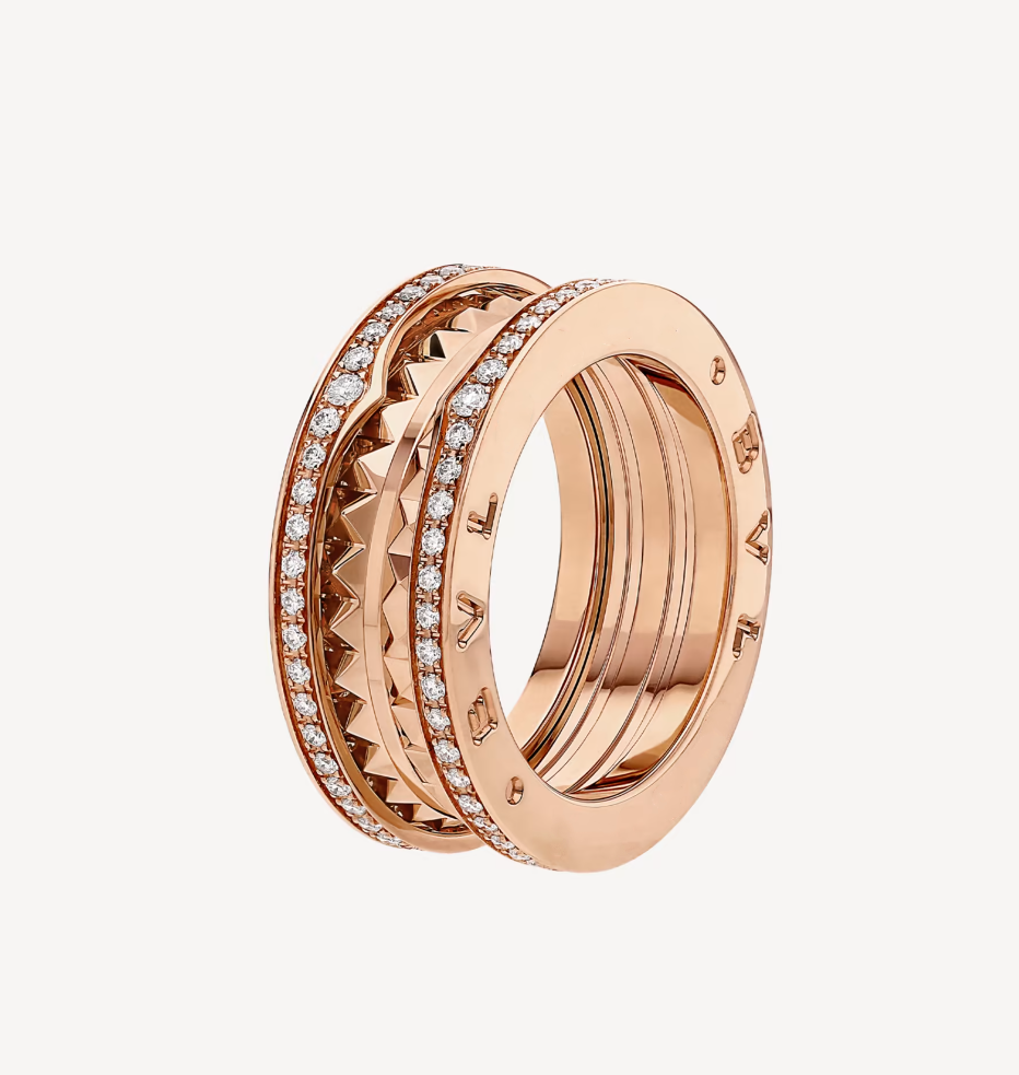 [Glow Jewelry]ZERO 1 ROCK DIAMOND PINK GOLD